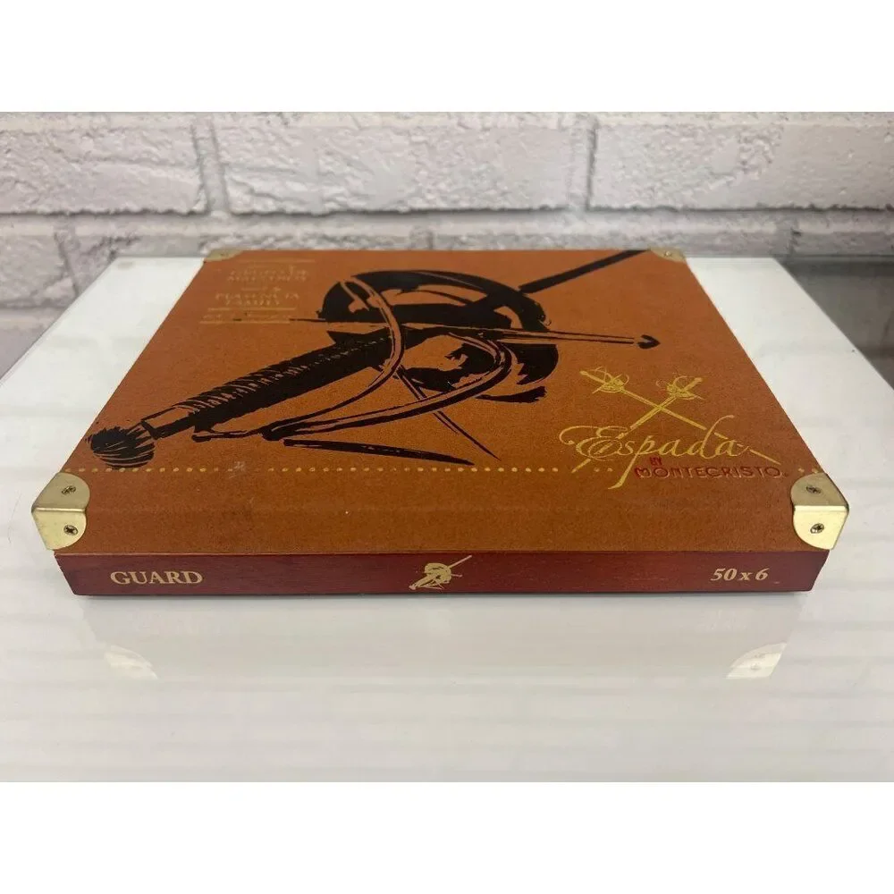 Montecristo Espada Empty Wood Cigar Box